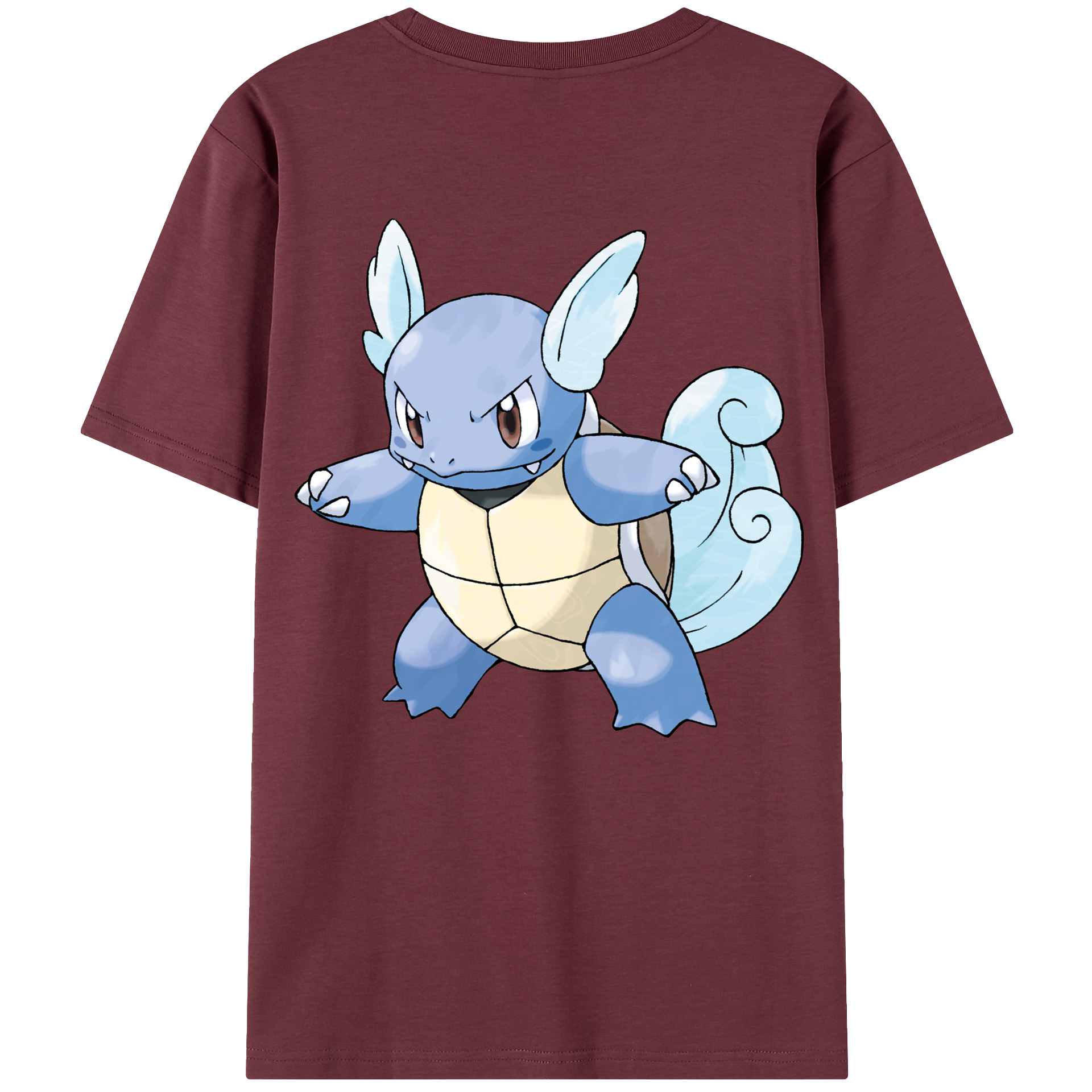 （画像用） ポケットモンスター Pokémon 綿100％半袖Tシャツ（背面プリント）
